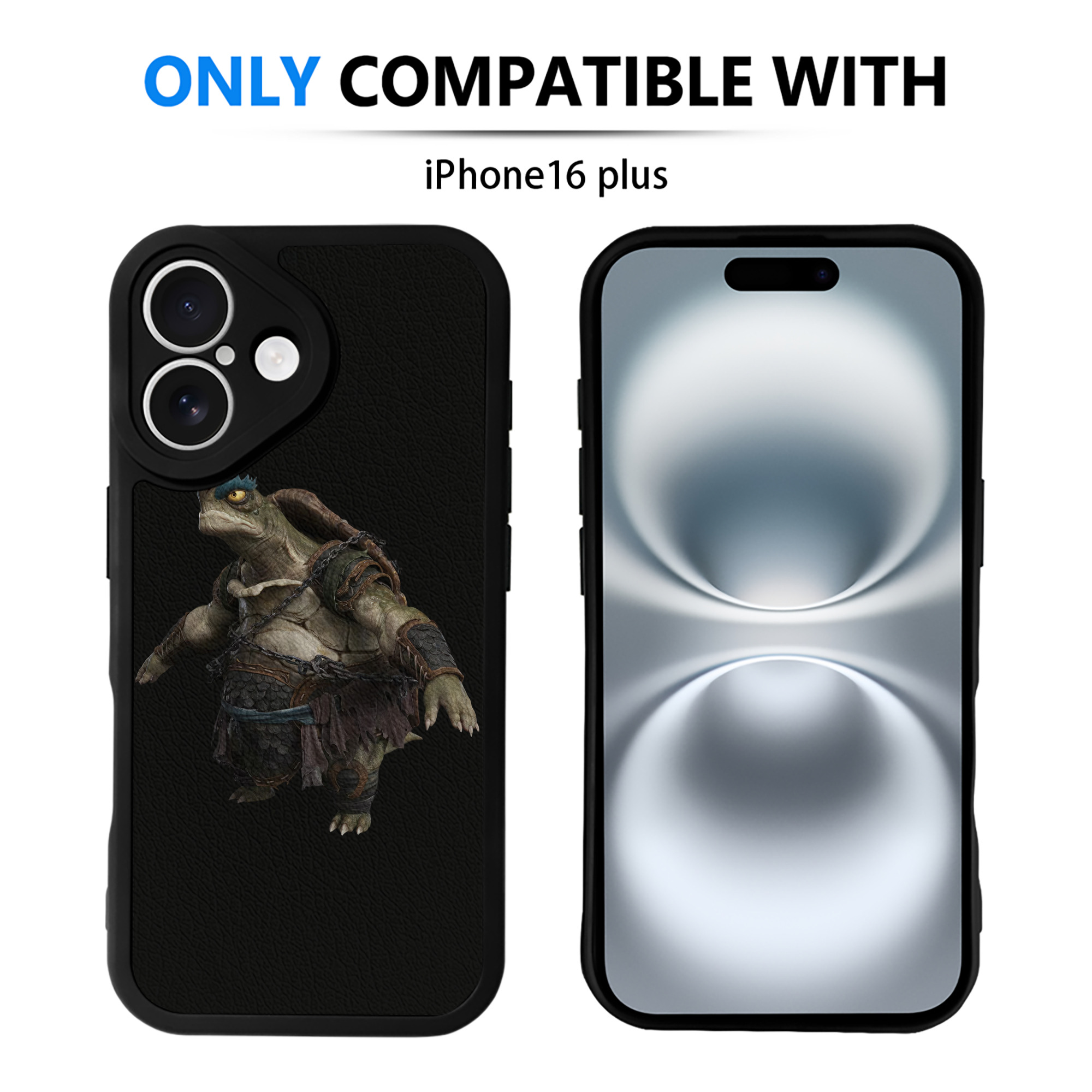 （画像用） Ne Zha 2 ナタ 魔童の大暴れ 【iPhone 16シリーズ対応】シリコンスマホケース（レザー調） 材質：シリコン